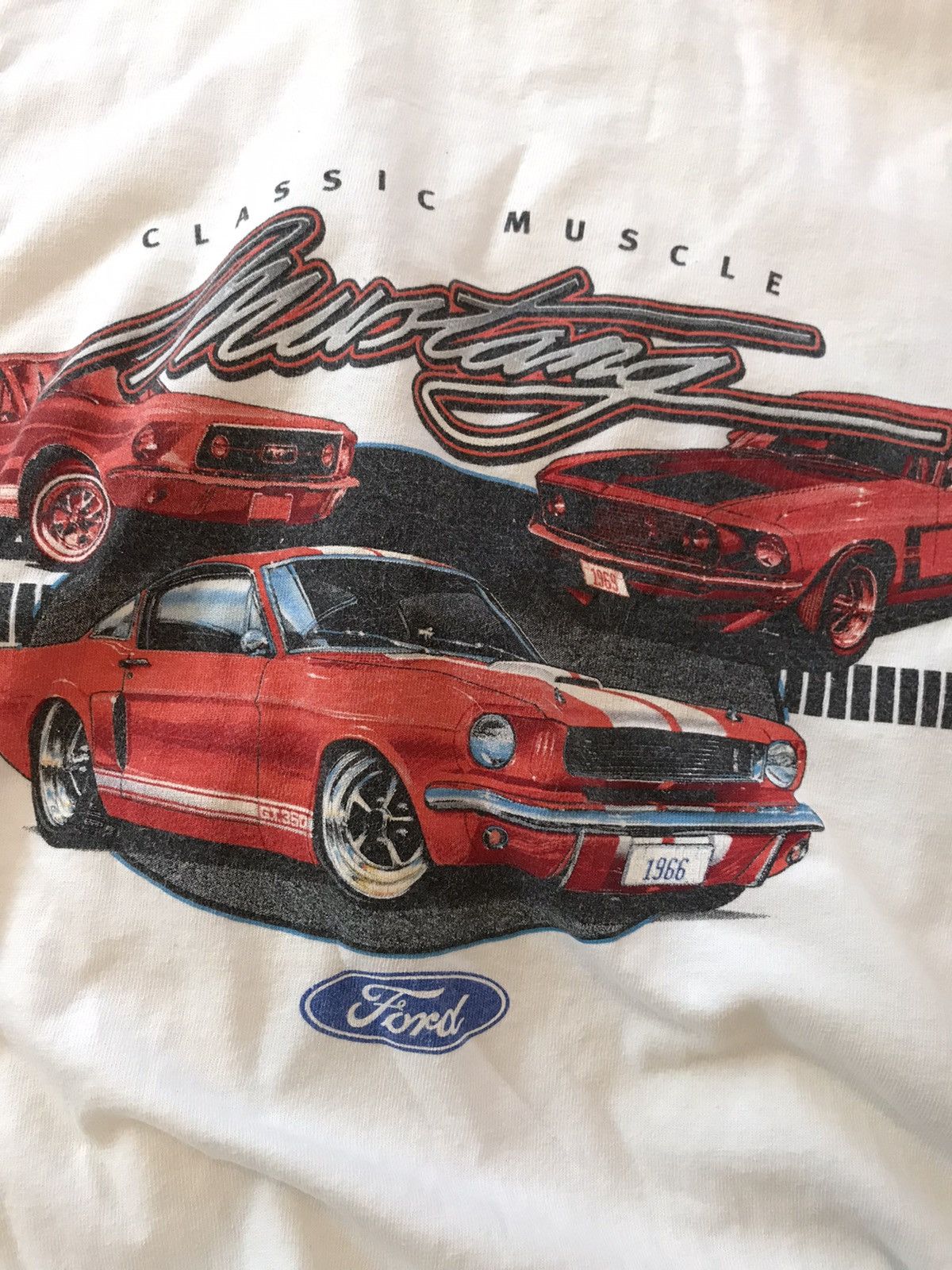 Vintage Vintage Mustang Classic Muscle ( Ford ) Size US XL / EU 56 / 4 - 3 Thumbnail