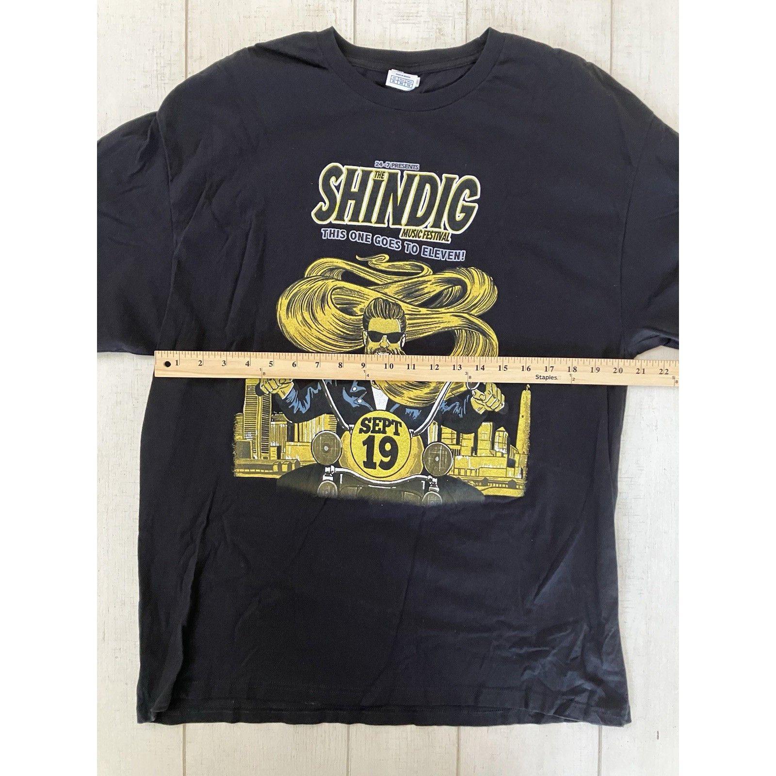 Delta The Shindig 2015 Godsmack Stone Temple Pilots Rock Band Conc Size US XL / EU 56 / 4 - 6 Thumbnail