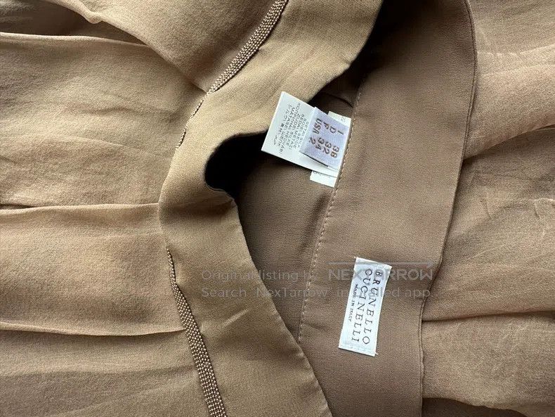Brunello Cucinelli Brunello Cucinelli Classic Skirt, Nude Color Size 25" / US 0 / IT 36 - 2 Thumbnail
