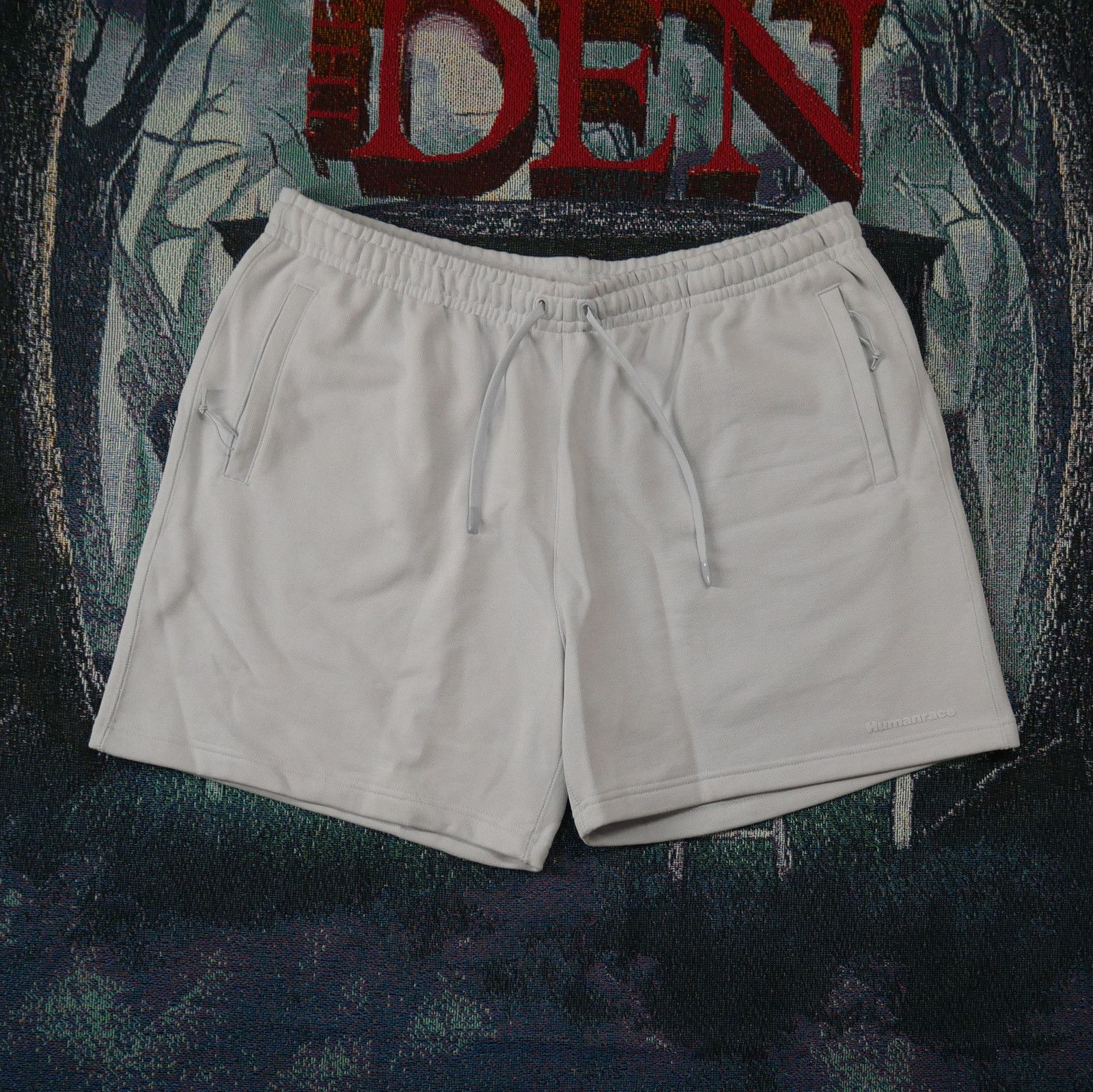 Adidas × Pharrell Adidas x Pharrell Williams Basics Shorts Halo Blue Size XXL Size US 40 / EU 56 - 1 Thumbnail