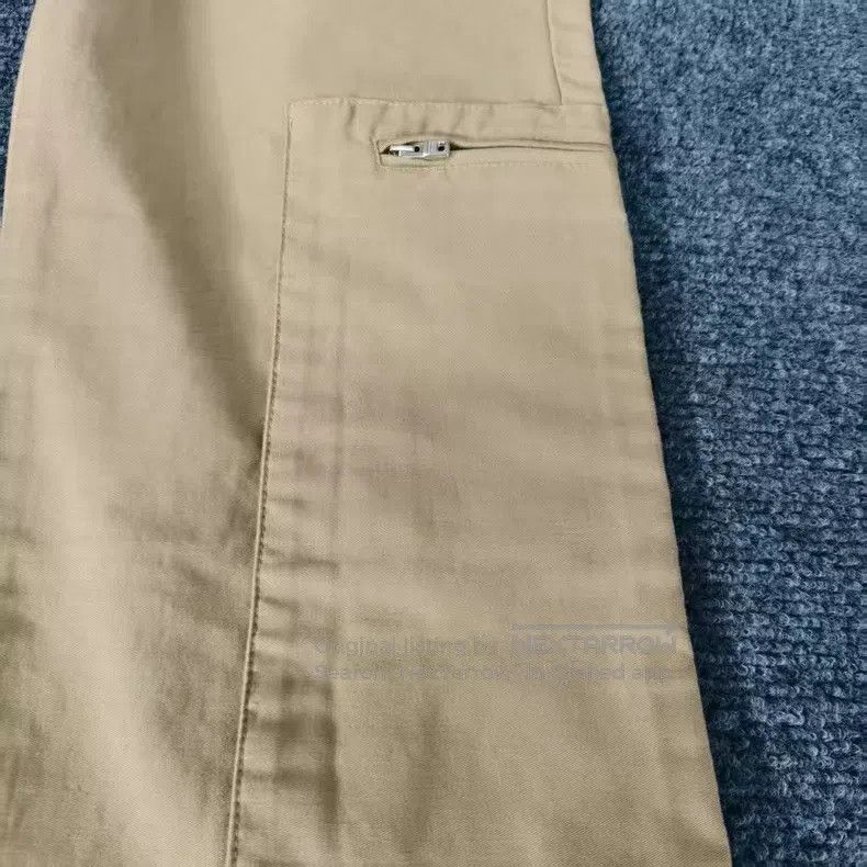 Amiri Amiri Solid Color Big Pocket Wide Leg Casual Pants Size 35" - 5 Thumbnail