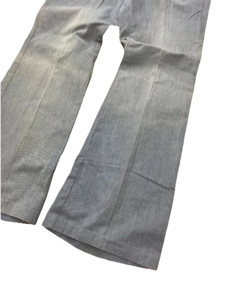 Vintage × Wrangler 70’s Wrangler Bell Bottom Slacks Cotton Trousers Flare Disco Size US 31 - 3 Thumbnail
