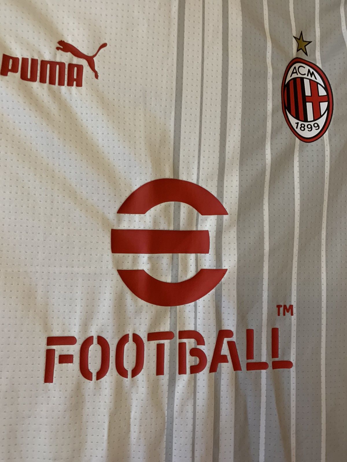 Puma AC Milan Shirt Soccer Football - Puma 2023 2024 Size Small Size US S / EU 44-46 / 1 - 7 Thumbnail