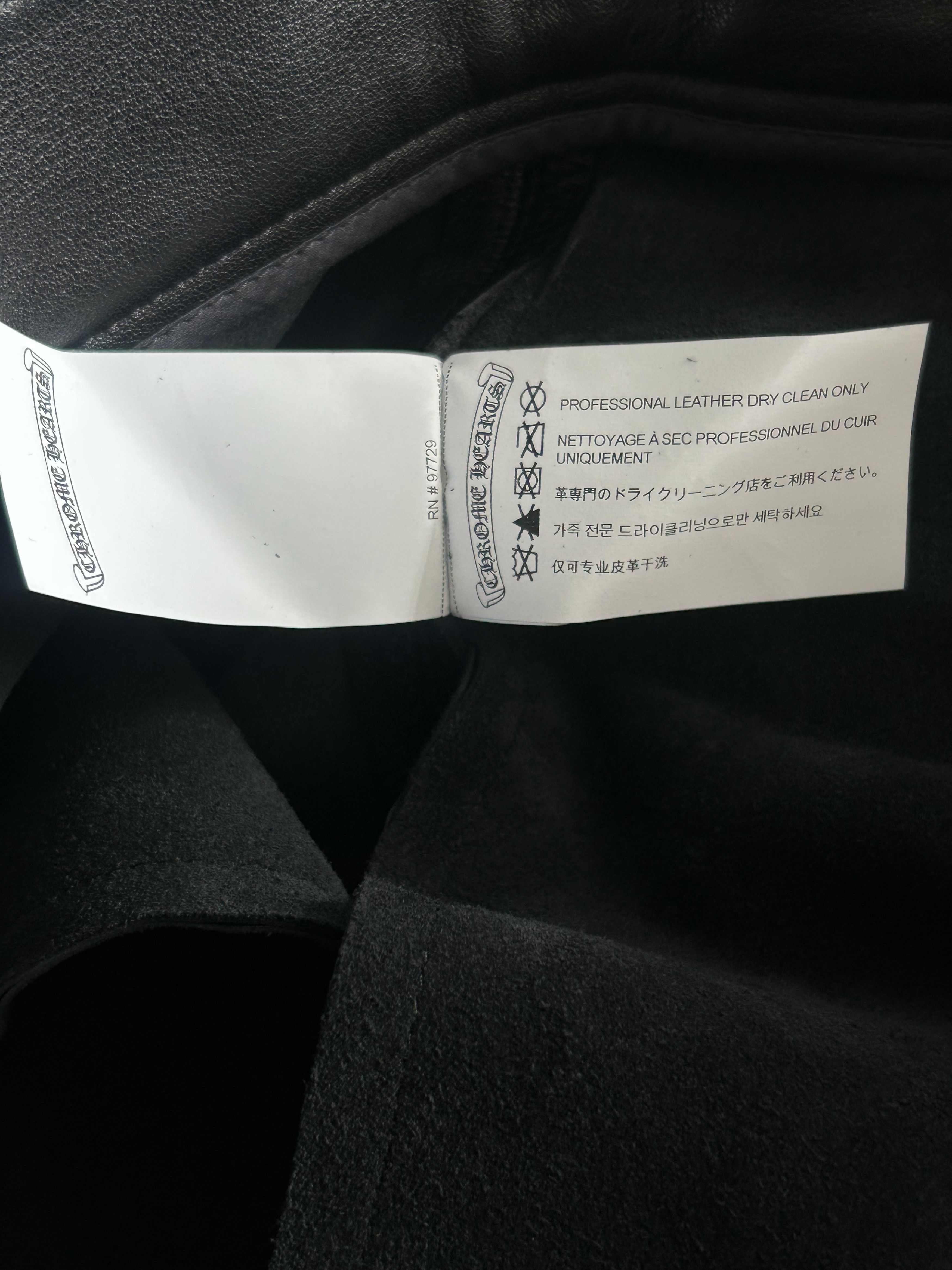 Chrome Hearts Chrome Hearts Black Leather Cargo Pants Size US 30 / EU 46 - 5 Thumbnail