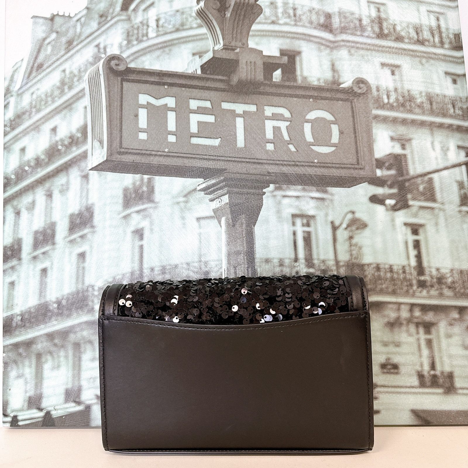 Coach Coach CP188 Flap Clutch Crossbody IN Black Size ONE SIZE - 3 Thumbnail