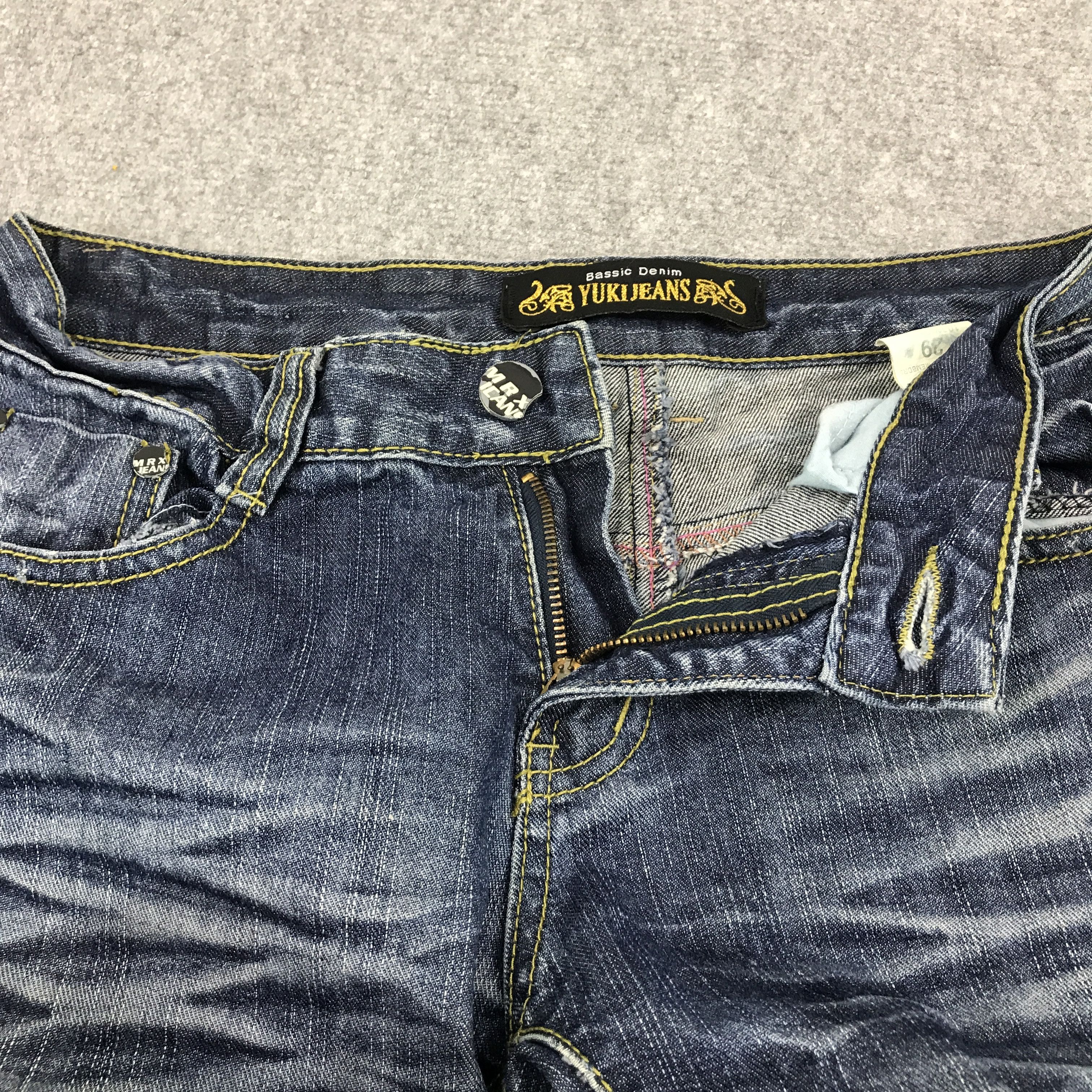 Designer × Japanese Brand FLARE YUKI DENIM JAPAN STYLE BOOTCUT JEANS Size US 29 - 7 Thumbnail