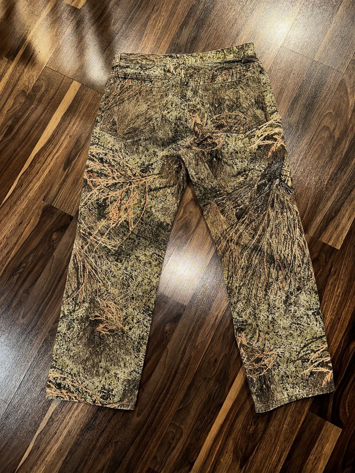 Carhartt Wip Vtg Carhartt Style REALTREE Camo Moss Baggy Pants 33 x 28 Size US 33 - 4 Thumbnail