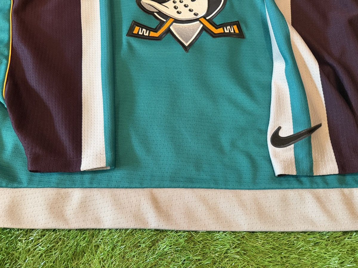 Nike Team Nike Anaheim Mighty Ducks Jersey Team Autographed 90s Size US XXL / EU 58 / 5 - 3 Thumbnail
