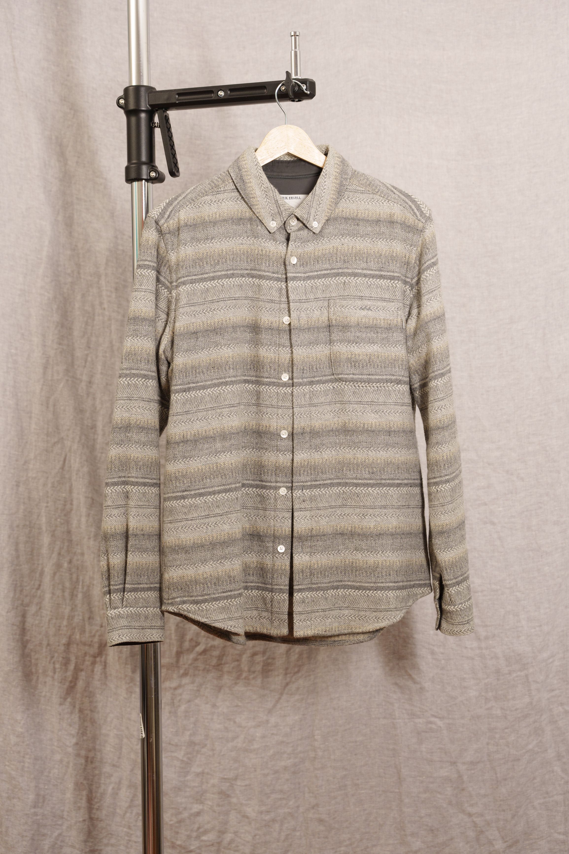 Patrik Ervell Brushed Wool Long Sleeve overshirt Size US M / EU 48-50 / 2 - 2 Thumbnail