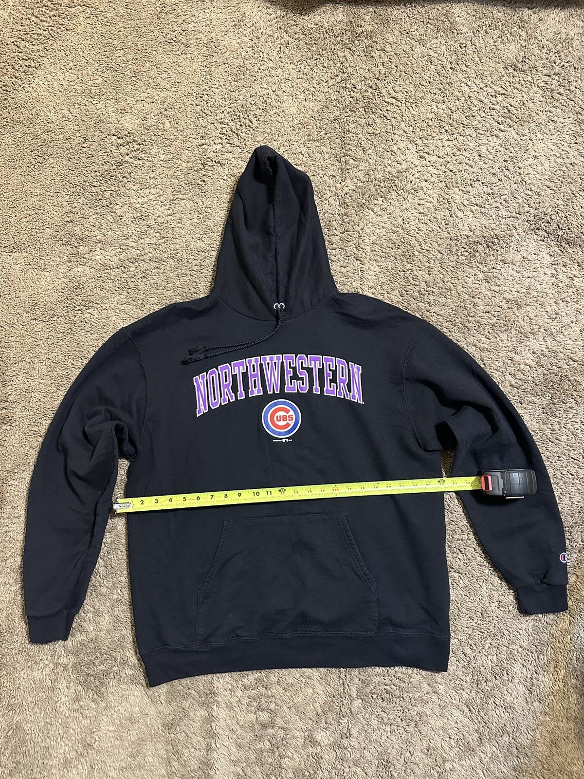 MLB × NCAA × Vintage Vintage NCAA MLB Northwestern Chicago Hoodie 00s size XL Size US XL / EU 56 / 4 - 5 Thumbnail