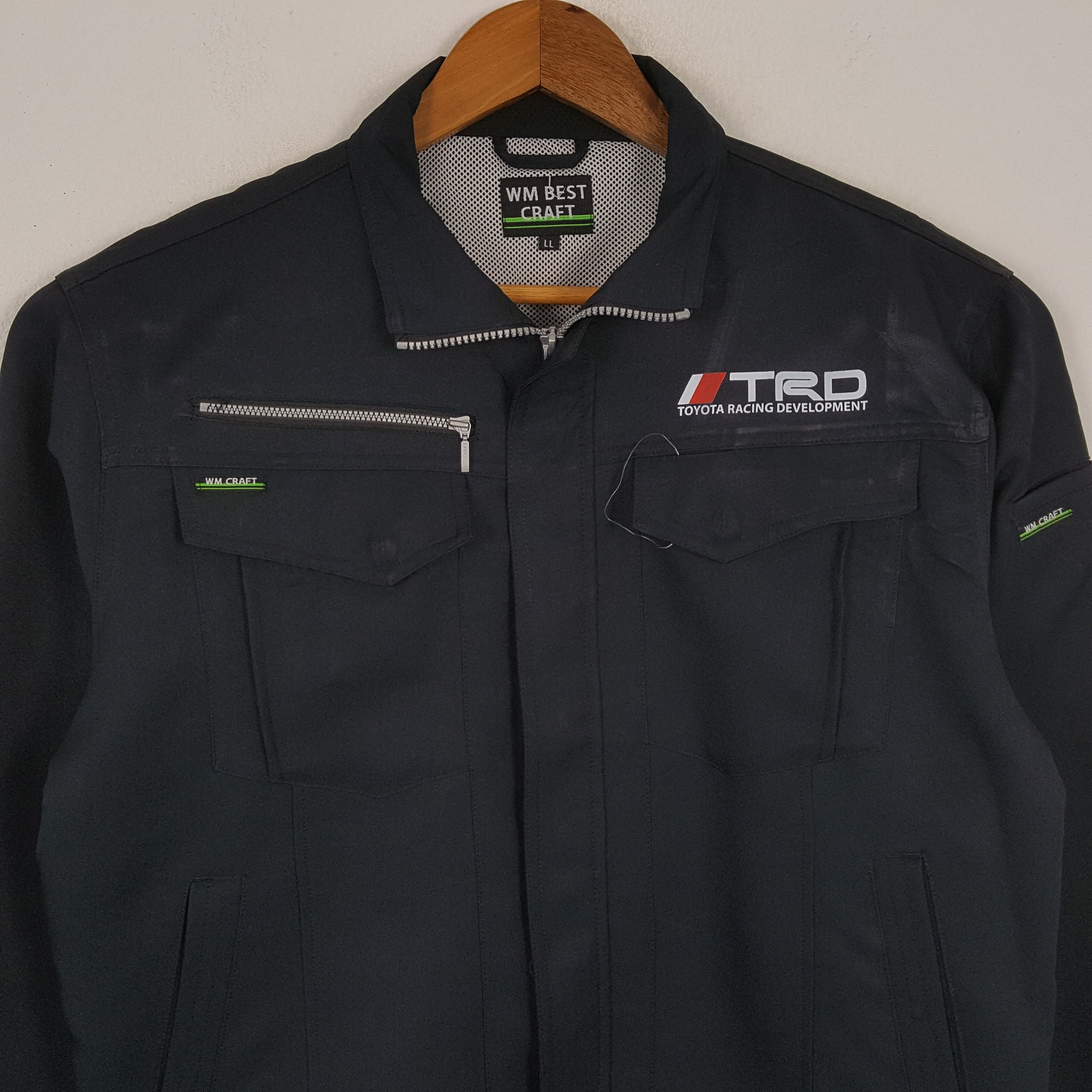 Japanese Brand × Vintage Vintage TRD TOYOTA RACING Japanese Racing Team Custom Jacket Size US M / EU 48-50 / 2 - 4 Thumbnail