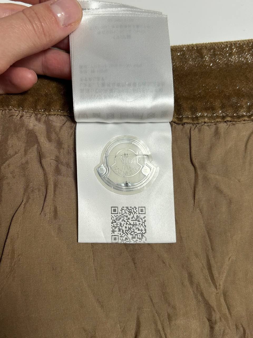 Moncler Moncler Glitter Tobaco Gonna Skirt Size 25" / US 0 / IT 36 - 21 Thumbnail