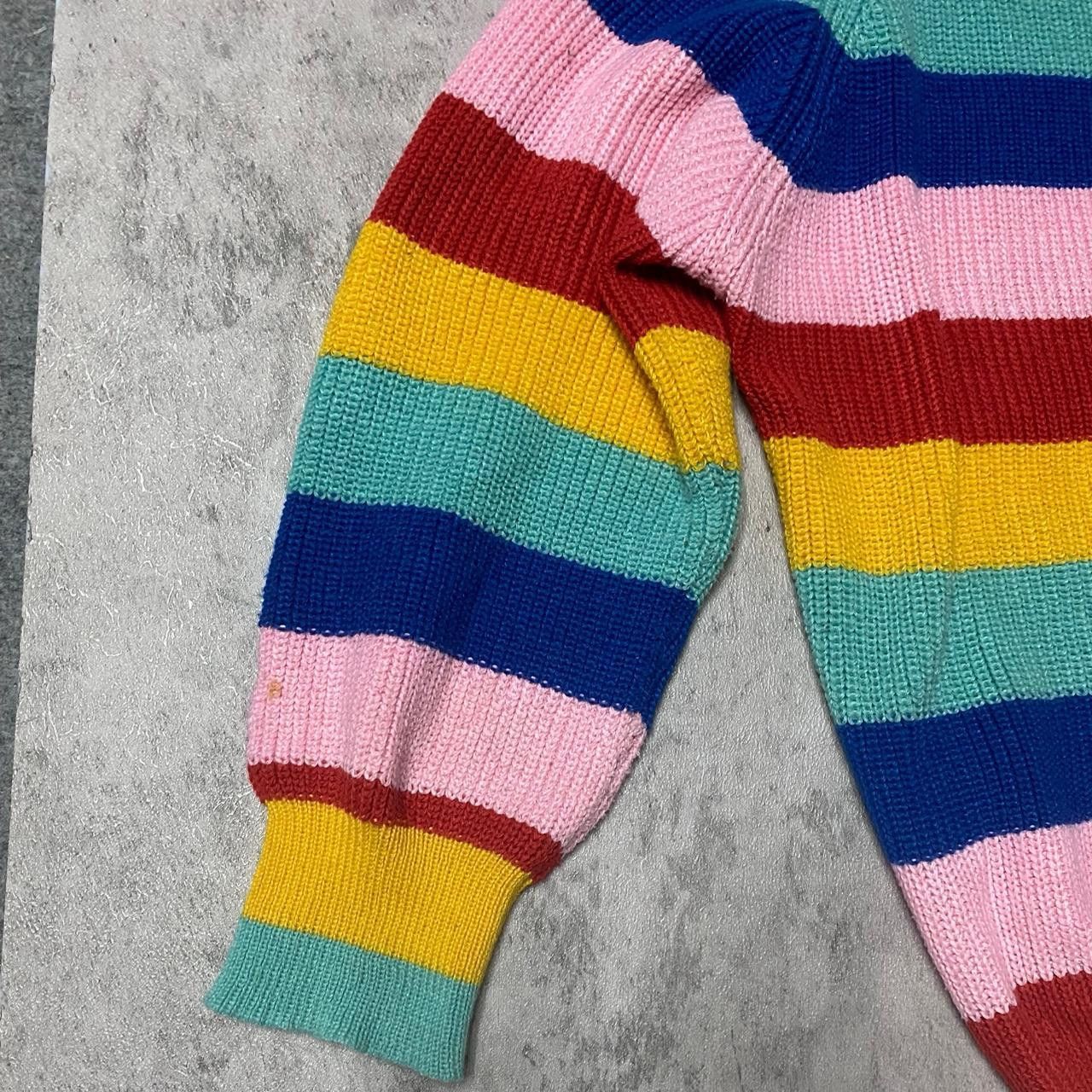 Other Multi-coloured striped turtleneck sweater #kidcore #fairy Size S / US 4 / IT 40 - 5 Thumbnail
