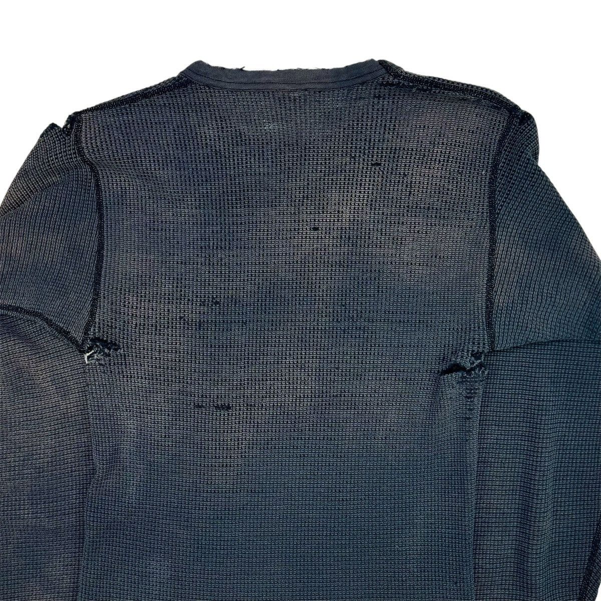 Vintage VINTAGE 70'S THRASHED FADED BLACK THERMAL Size US XL / EU 56 / 4 - 8 Thumbnail