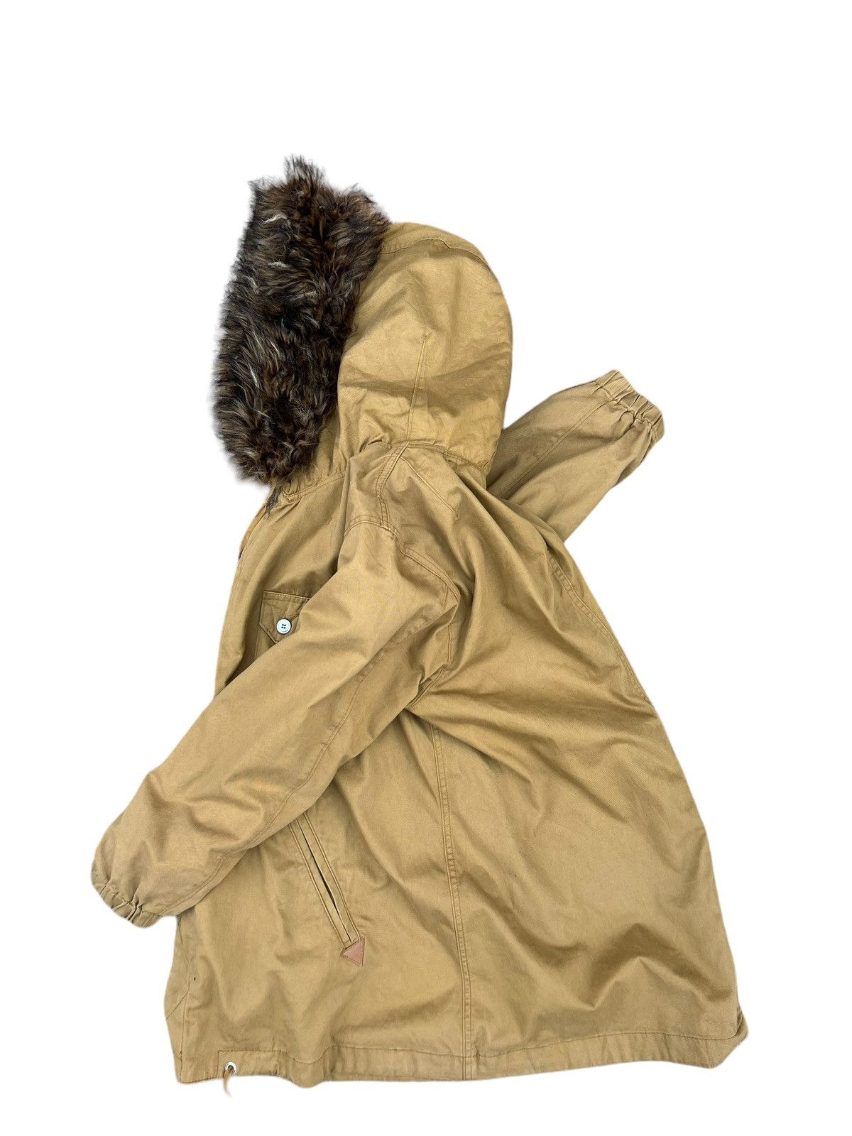 Issey Miyake Mercibeaucoup Hoodie Faux Fur Parka Jacket Coat Size US L / EU 52-54 / 3 - 25 Thumbnail
