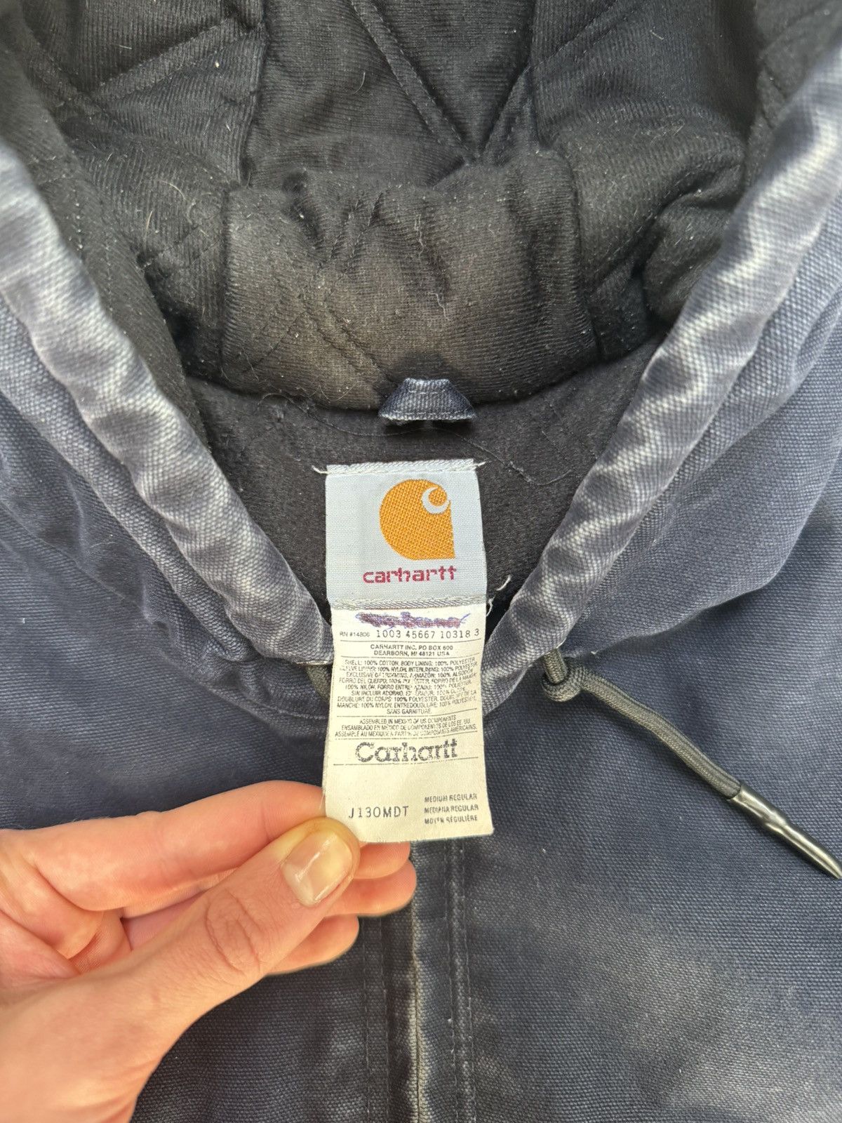 Carhartt × Vintage Vintage Carhartt Active Jacket j130 Size US M / EU 48-50 / 2 - 7 Thumbnail