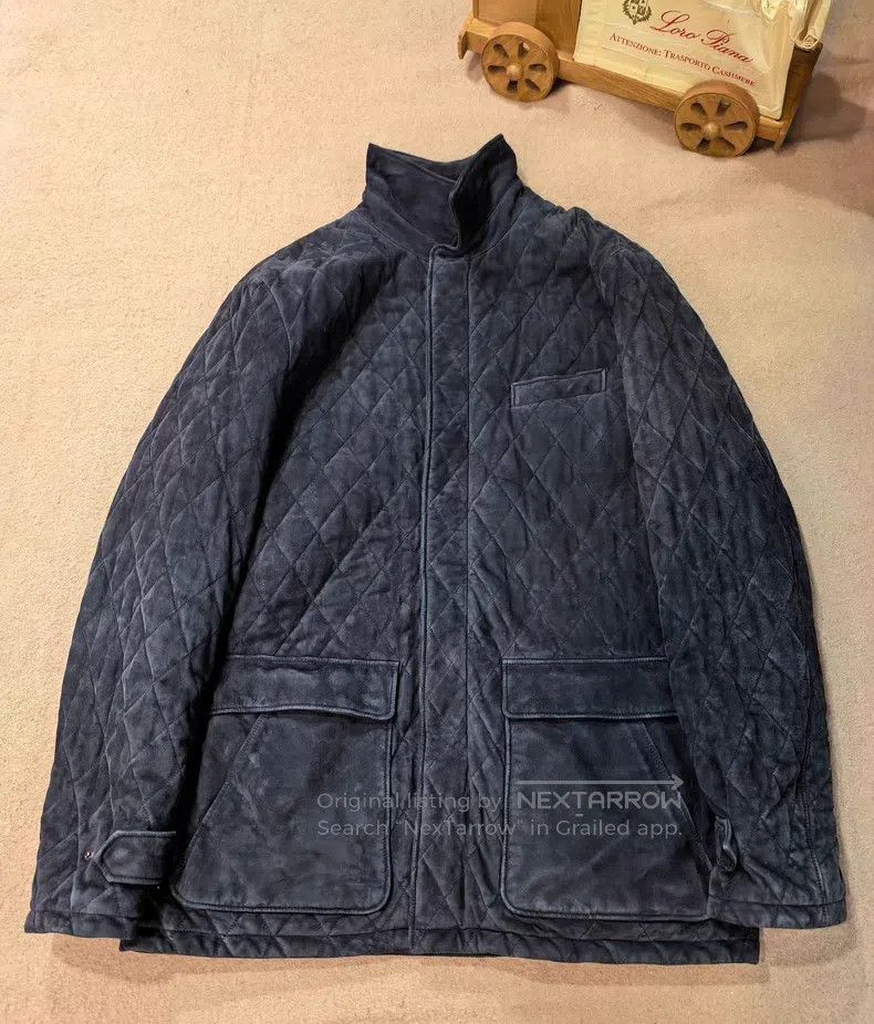Loro Piana Loro Piana Suede cotton jacket Size US L / EU 52-54 / 3 - 2 Thumbnail