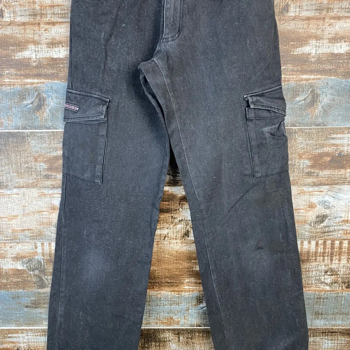 Japanese Brand DL Slash Number Black Cargo Multipocket Pants #C1258 Size 27" / US 4 / IT 40 - 11 Thumbnail