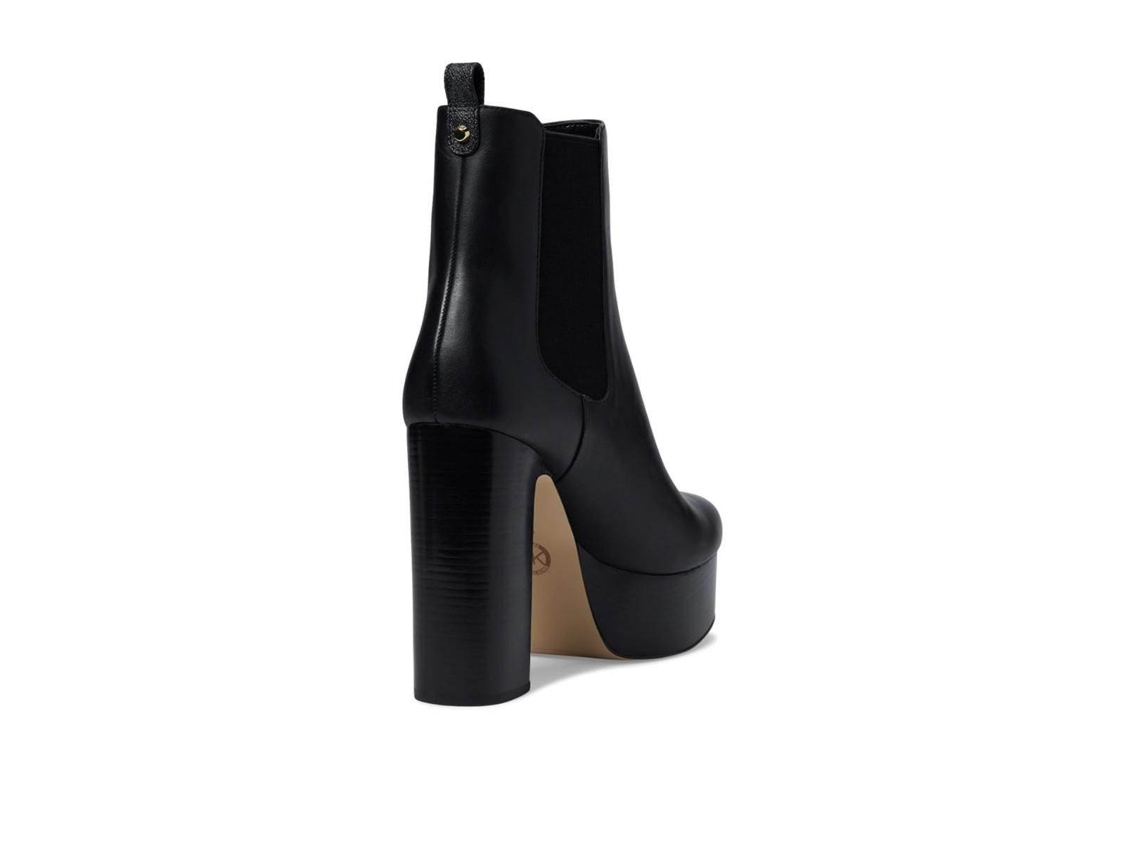 Michael Kors Michael Kors Natasha Bootie Platform Leather Signature Boot Size US 10 / IT 40 - 4 Thumbnail