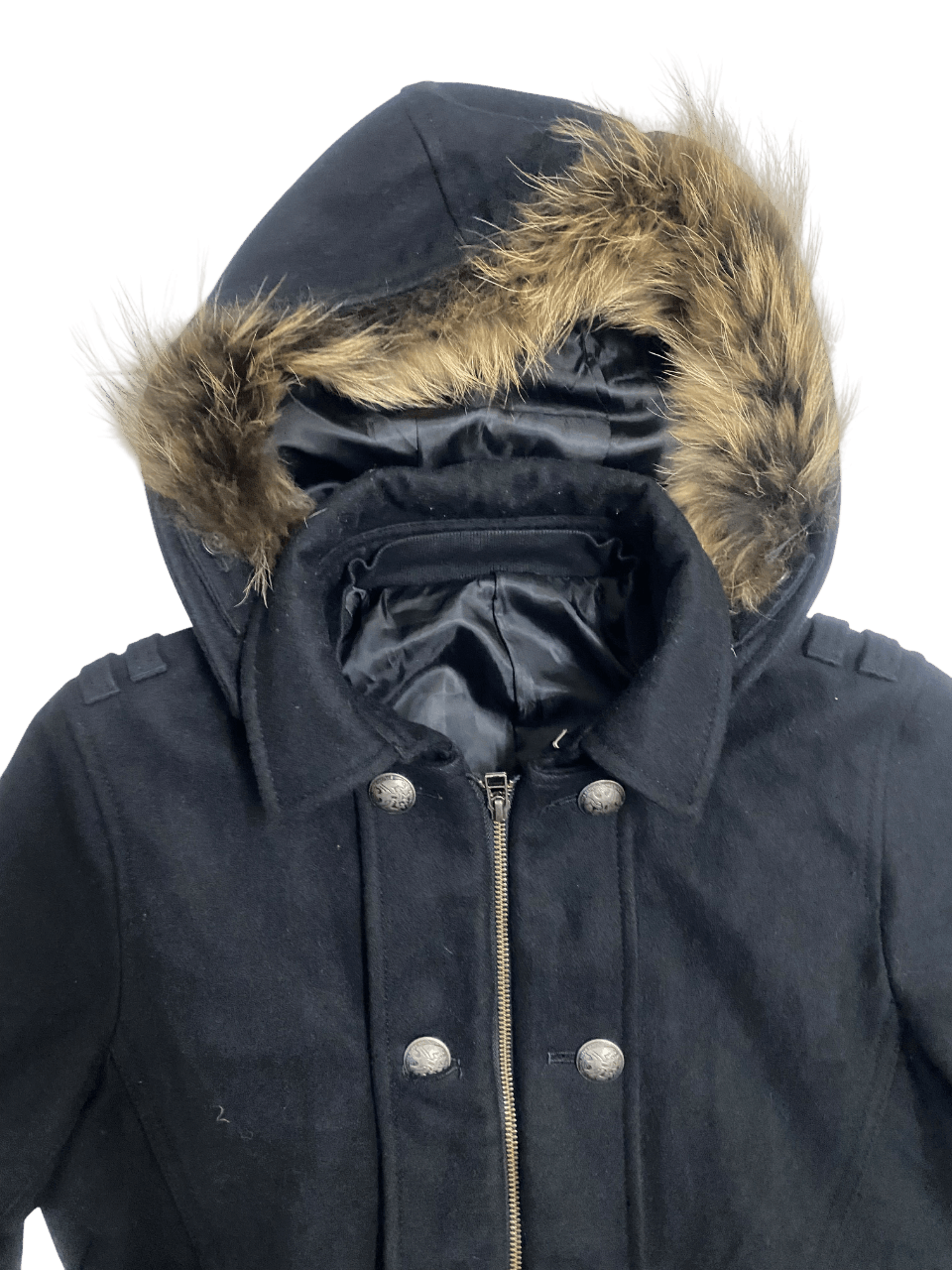 PPFM AW17 PPFM Wool Fur Hoodie Jacket Size US M / EU 48-50 / 2 - 4 Thumbnail