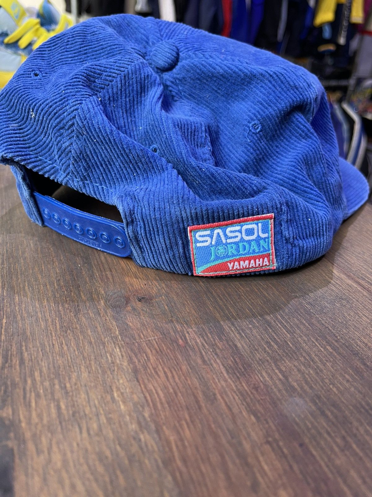 Yamaha Vintage Yamaha Sasol Jordan 80s corduroy hat Size ONE SIZE - 2 Thumbnail
