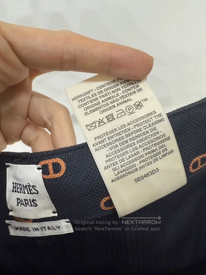 Hermes Hermes Pig Nose Monogrammed Denim Shorts Size 25" / US 0 / IT 36 - 6 Thumbnail