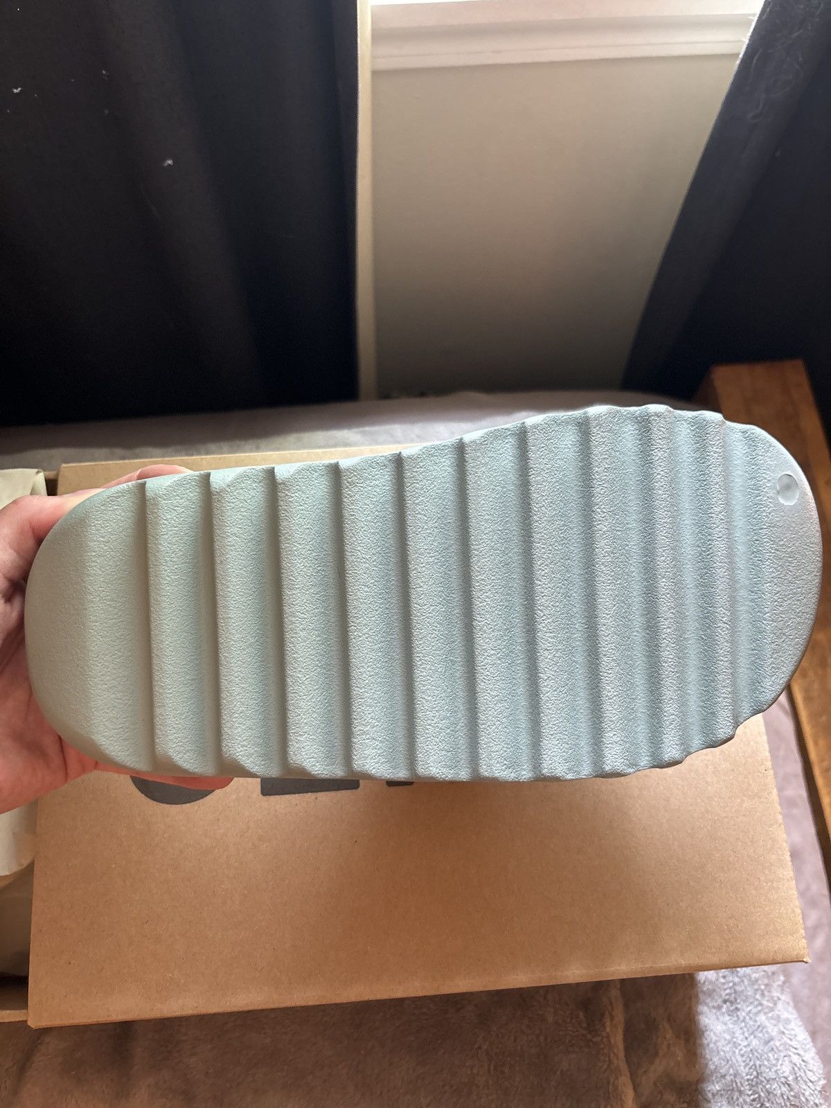 Adidas × Kanye West YZY x Adidas Slide Salt Size US 9 / EU 42 - 7 Thumbnail