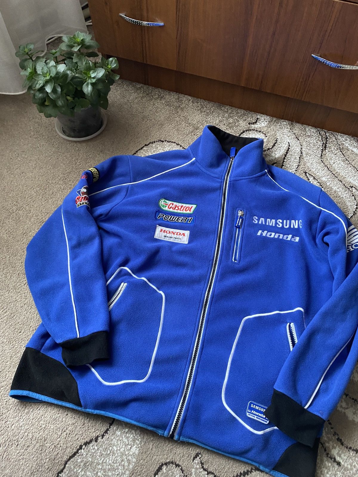 Vintage Vintage Racing Flees Honda Size US M / EU 48-50 / 2 - 1 Thumbnail