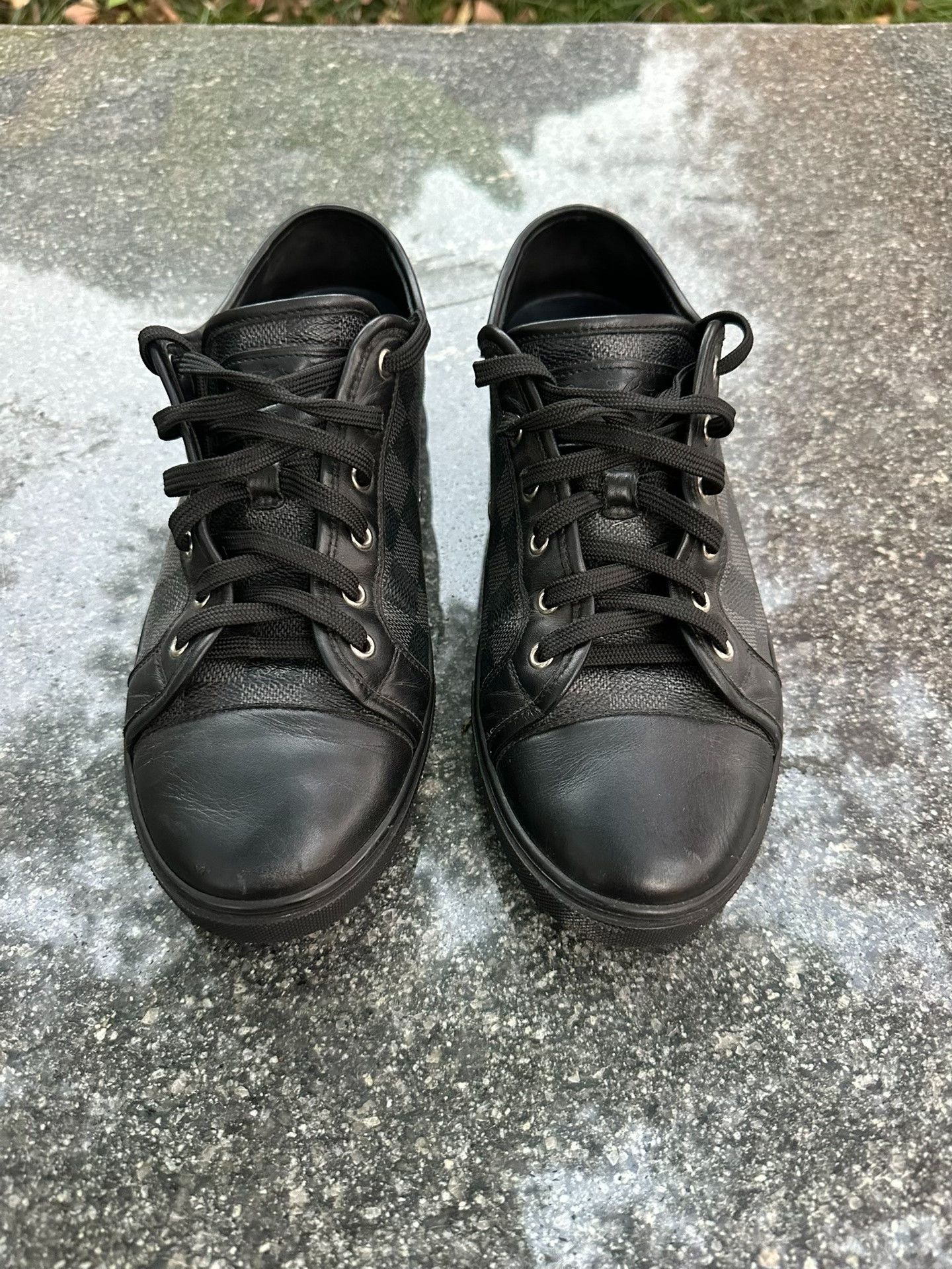 Louis Vuitton LV Monogram Checkerboard Sneakers Size US 7.5 / EU 40-41 - 2 Thumbnail