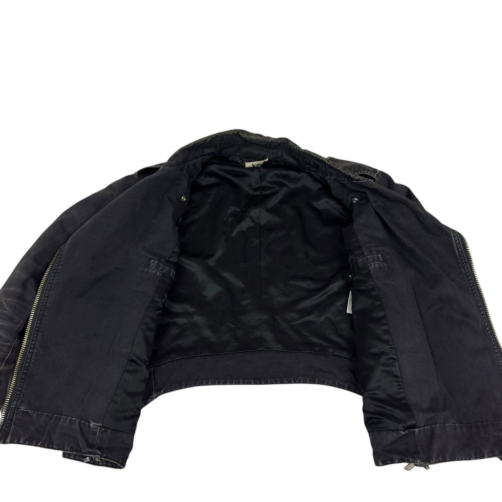 Acne Studios Acne Studios Women's Notch Lapel Asymmetric Zip Jacket 38 Size XS / US 0-2 / IT 36-38 - 9 Thumbnail