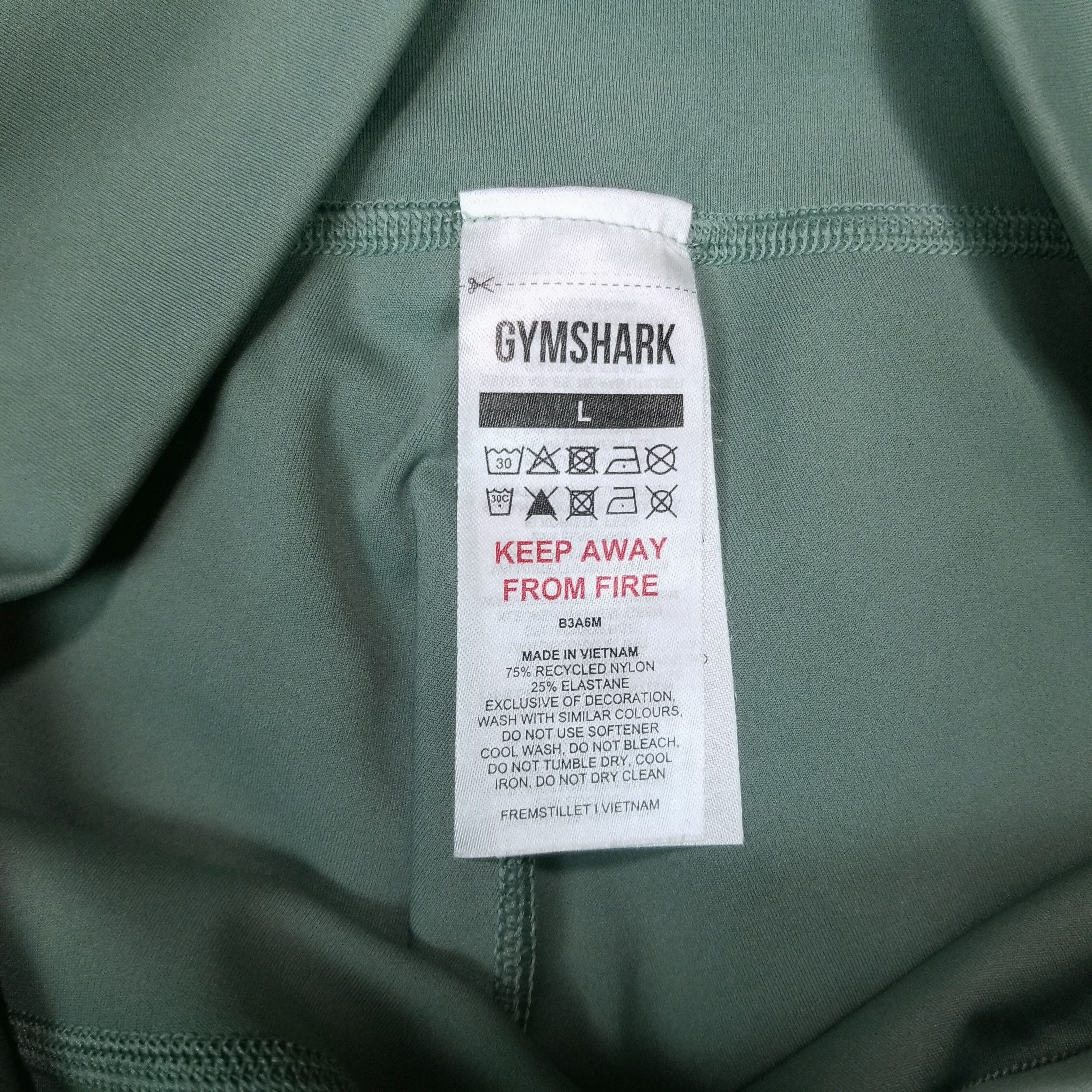 Gymshark Gymshark Elevate High Rise Leggings Willow Green Sz Large Size 30" / US 8 / IT 44 - 3 Thumbnail