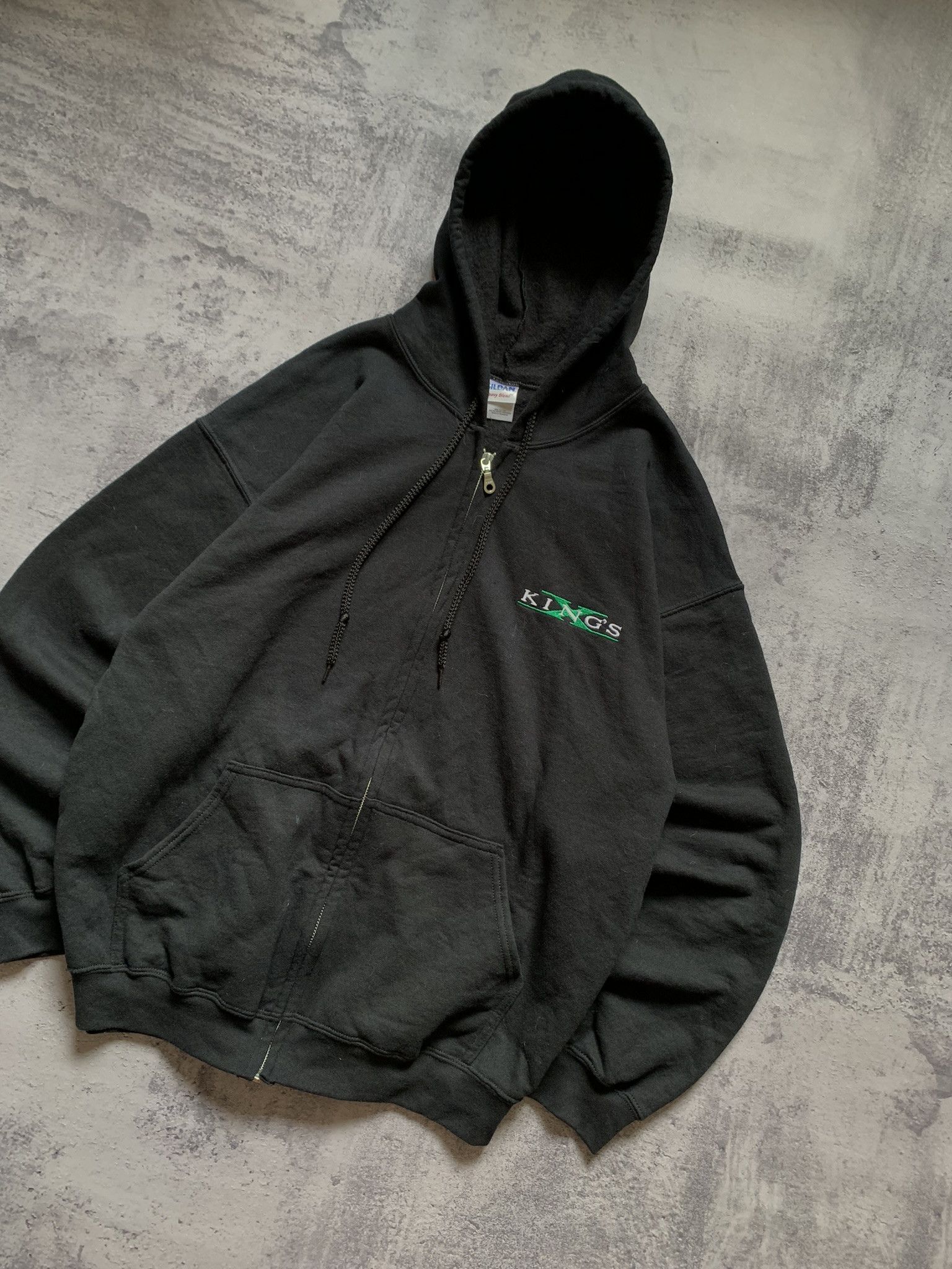 Band Tees King's X Zip Hoodie Rock Band Merch Size L Size US L / EU 52-54 / 3 - 5 Thumbnail