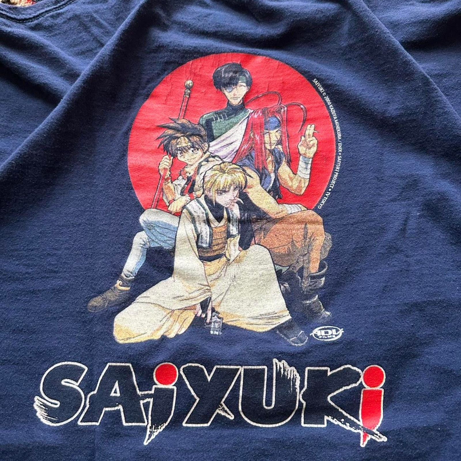 Vintage Vintage Saiyuki Anime Shirt Size US XL / EU 56 / 4 - 2 Thumbnail