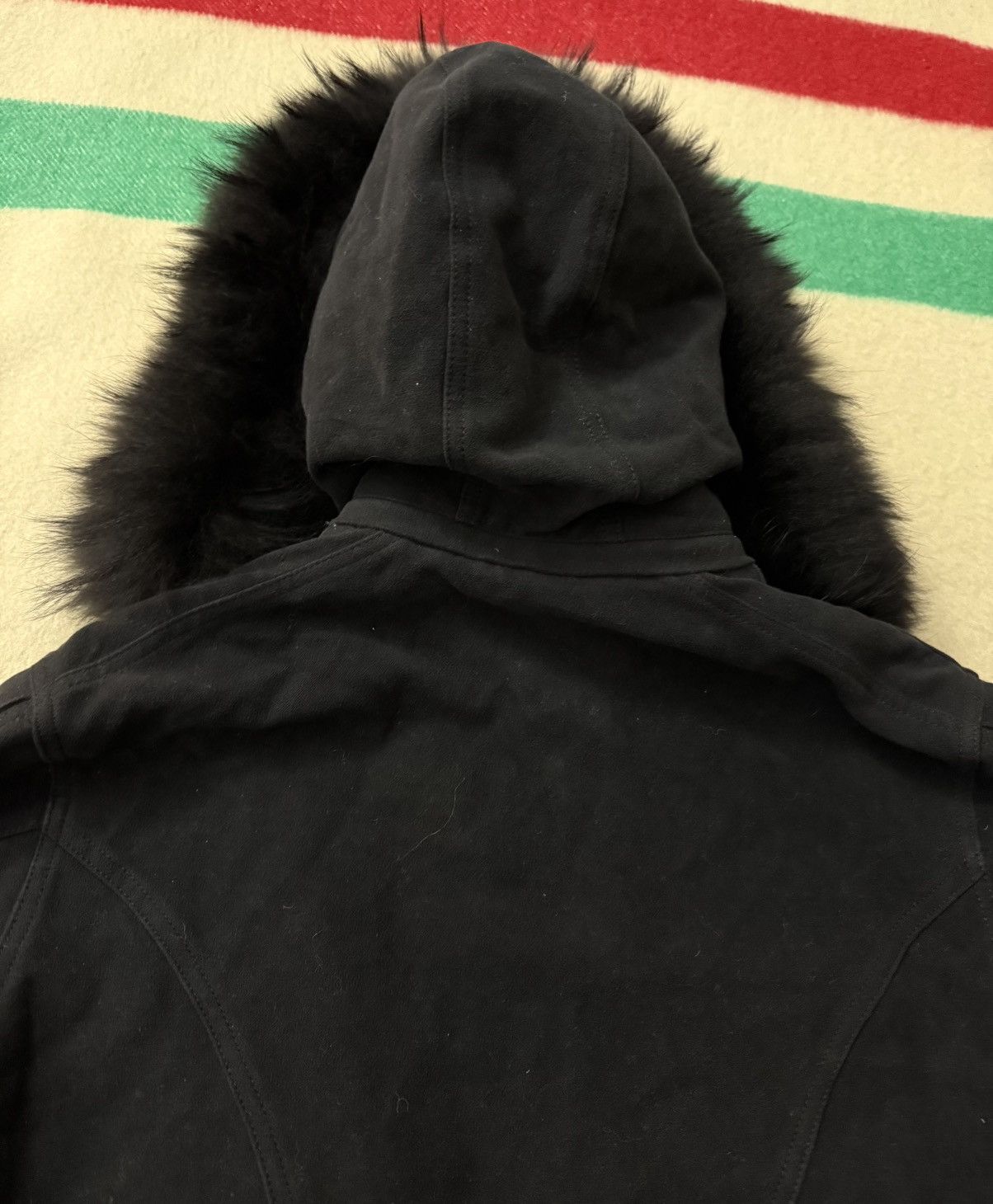 Balmain FW 2016 Balmain Military Raccoon Fur Trim Parka Size Large Size US L / EU 52-54 / 3 - 10 Thumbnail