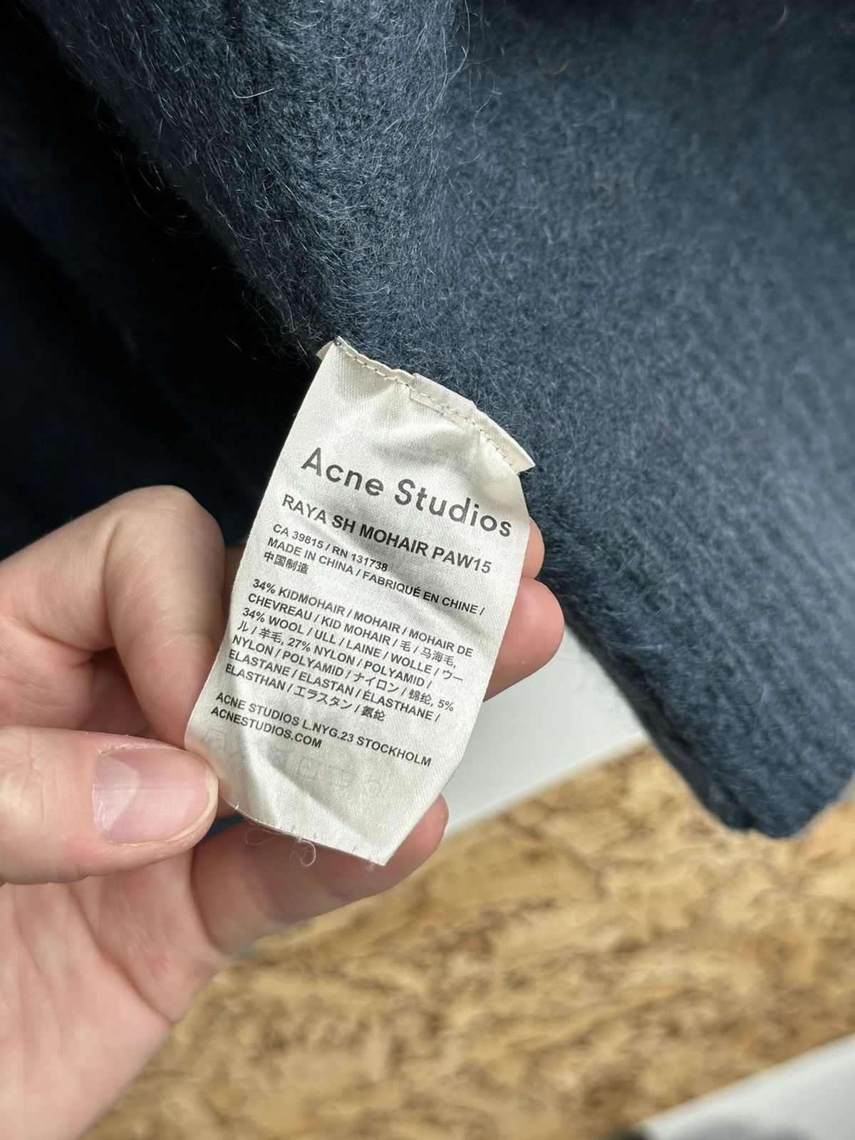 Acne Studios Acne Studios Raya Sh mohair Paw 15 Knit Cardigan Mint Size M Size M / US 6-8 / IT 42-44 - 9 Thumbnail