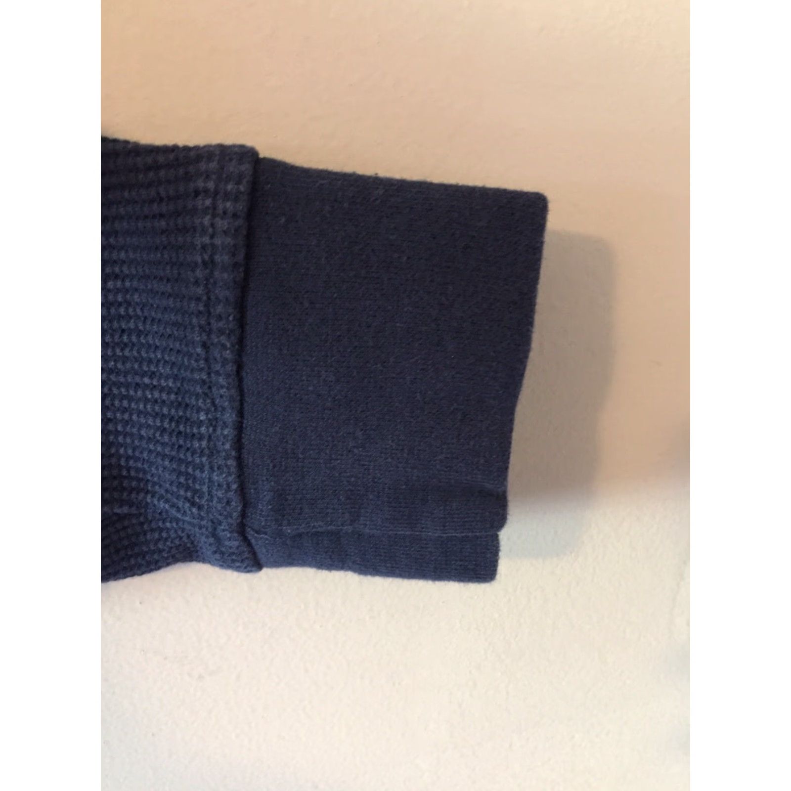 Vintage CRAFTSMAN Long Sleeve Men’s Pullover Shirt Blue Knit 100% Cotton #15099 Size M Indigo Blue Crew Neck Size US M / EU 48-50 / 2 - 6 Thumbnail