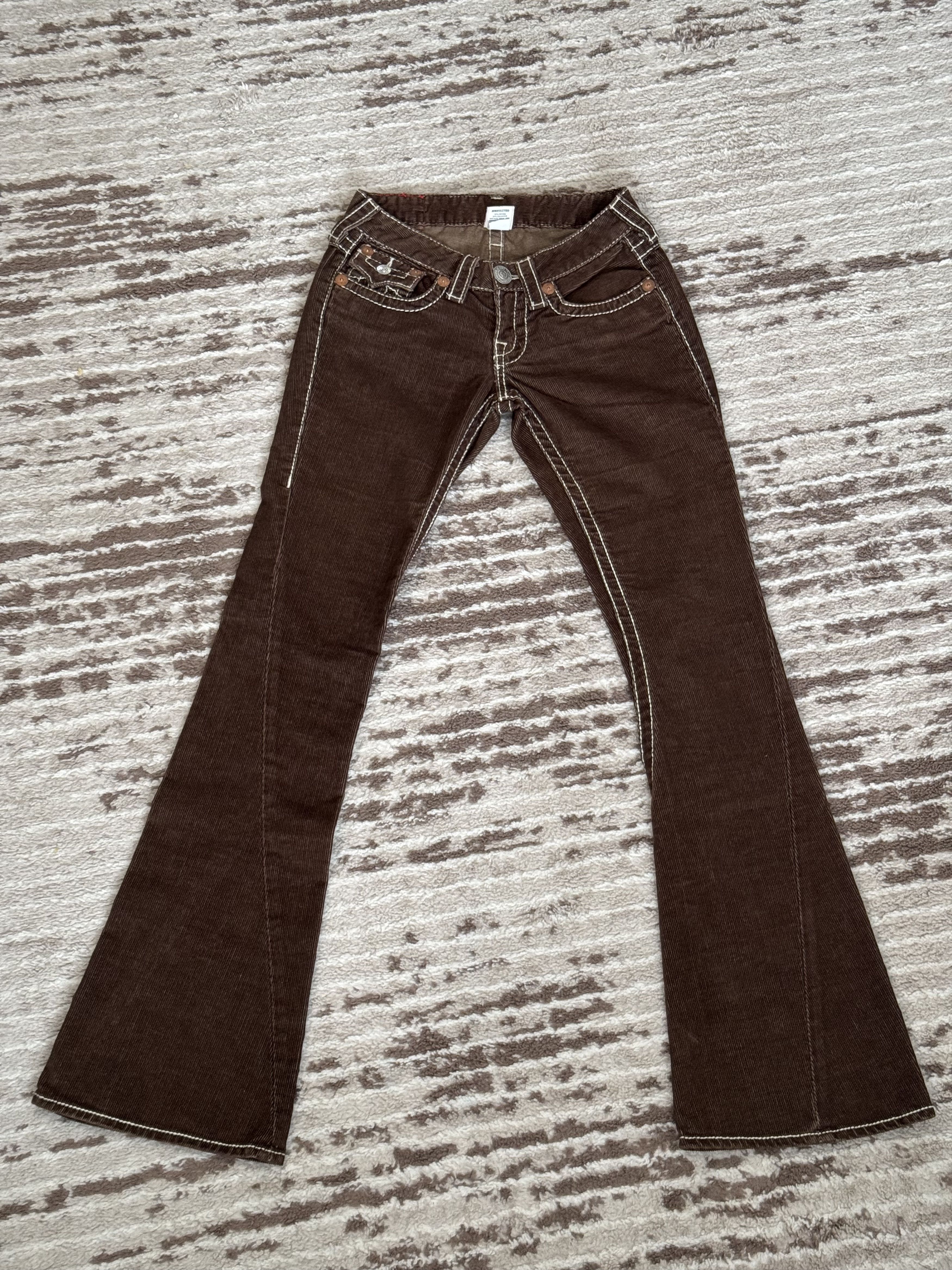 Flare vintage True Religion corduroy Boot Cut