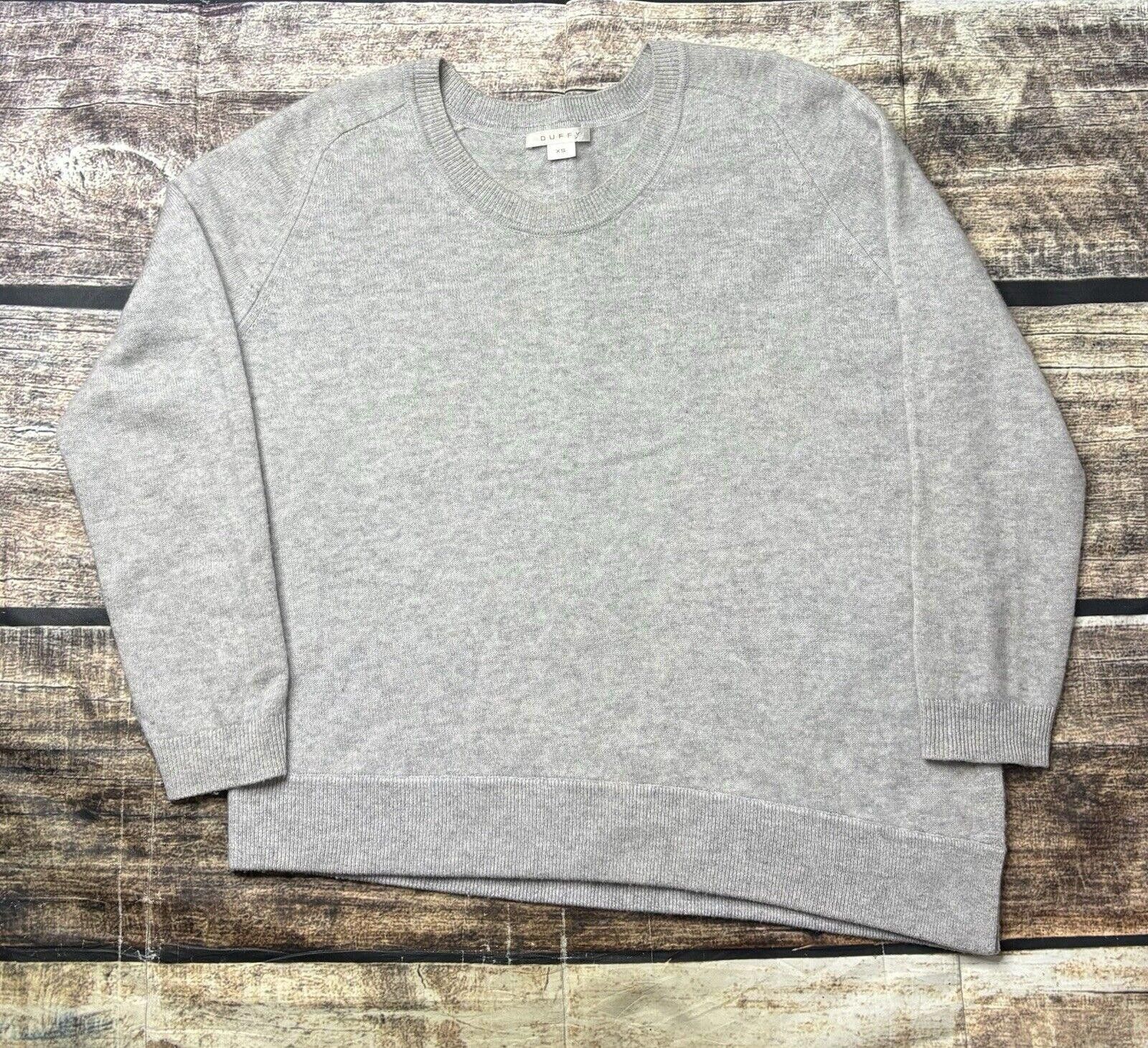 Other Duffy Cashmere Sweater Women's XS Gray Pullover Hem Side Size XS / US 0-2 / IT 36-38 - 1 Thumbnail