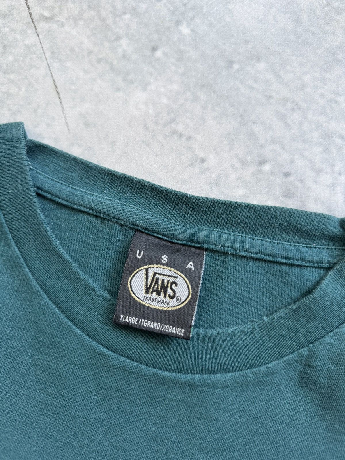 Vans Vans awesome 90s vintage tee big logo Size US XL / EU 56 / 4 - 5 Thumbnail