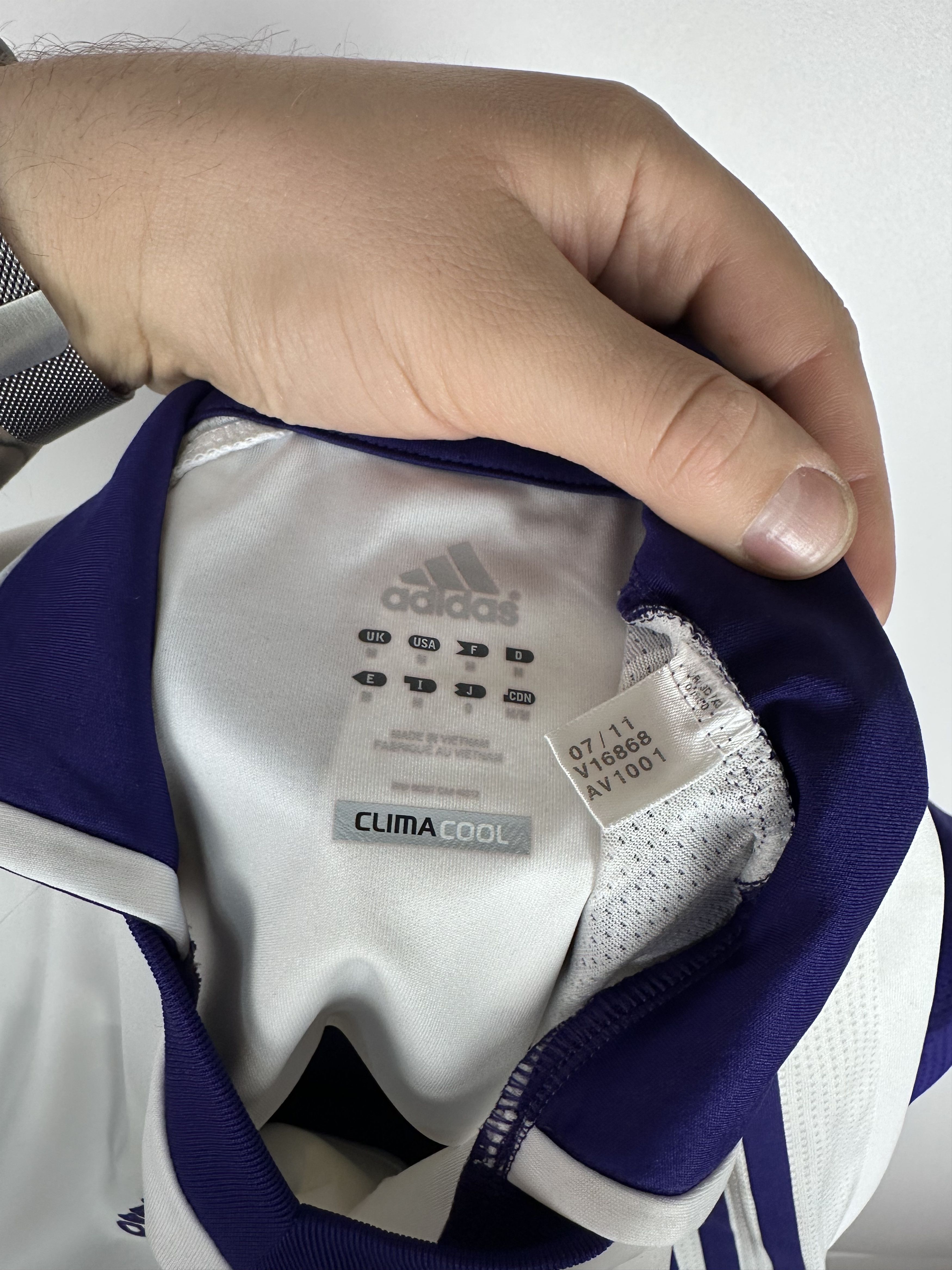 Adidas Anderlecht 2011 12 Long Sleeve Football Shirt Soccer Jersey Size US M / EU 48-50 / 2 - 11 Thumbnail