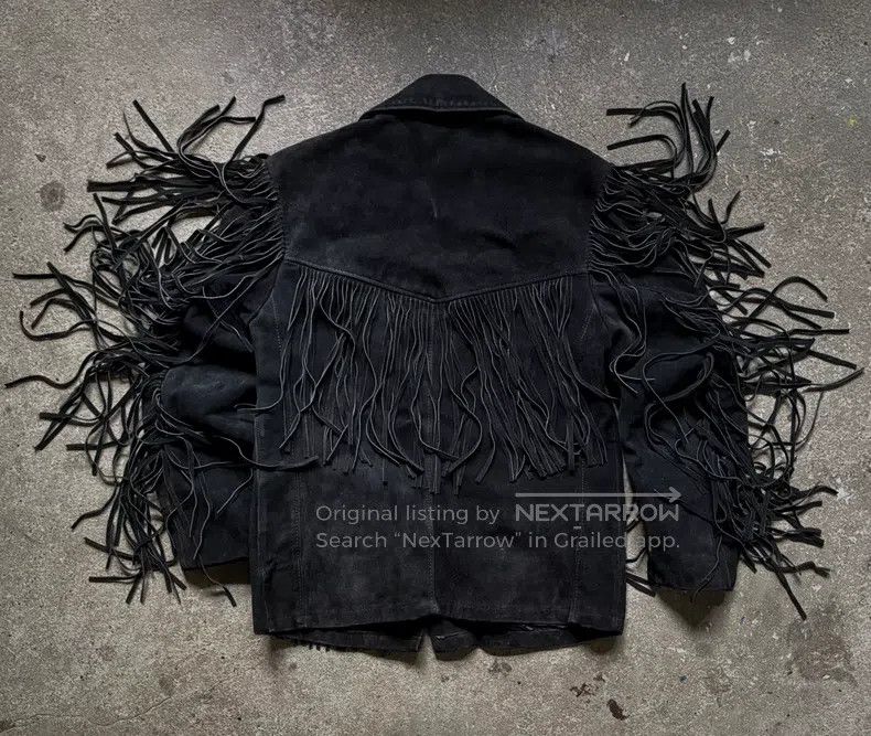 Schott Schott Vintage western fringed leather jacket Size US M / EU 48-50 / 2 - 6 Thumbnail