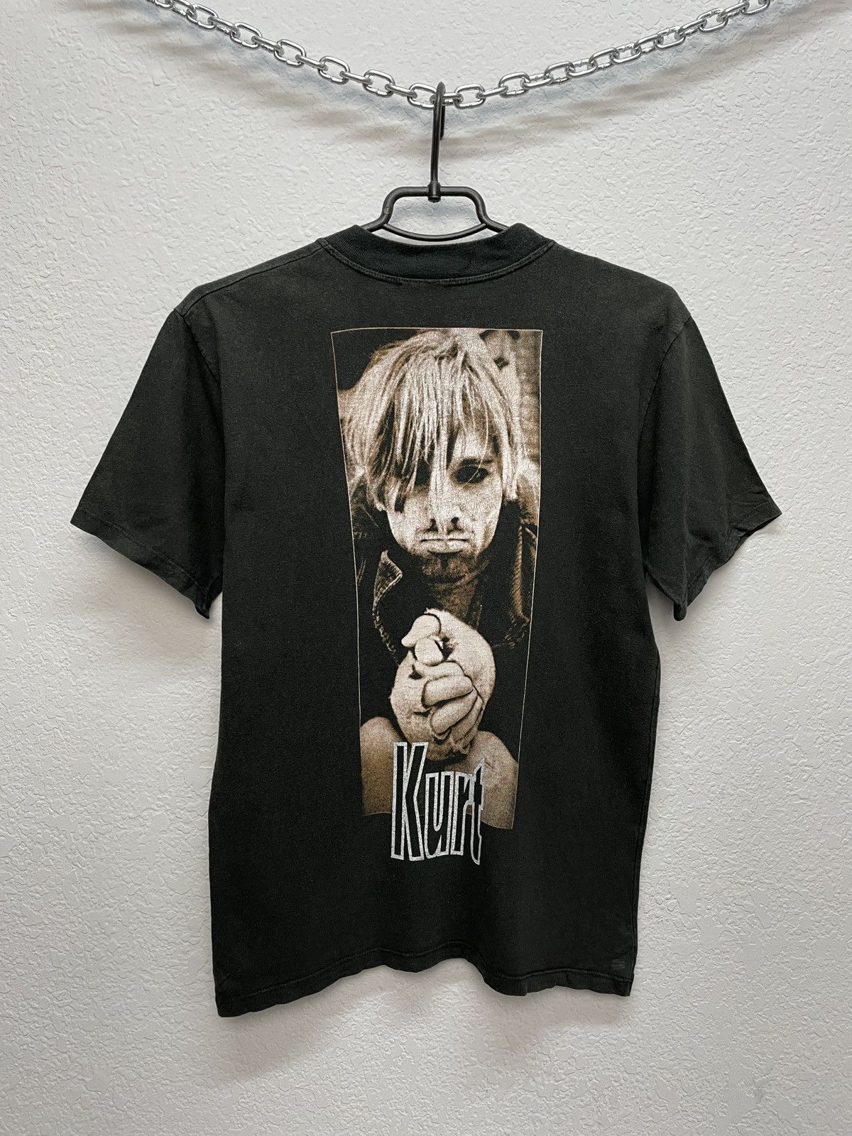 Band Tees Vintage 90s Nirvana Kurt Cobain Death Note Tee Band T-shirt Size US S / EU 44-46 / 1 - 5 Thumbnail