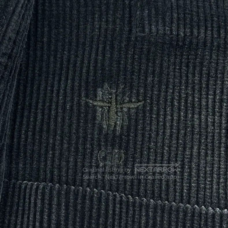 Dior Dior Dark blue bee logo corduroy jacket Size XS / US 0-2 / IT 36-38 - 8 Thumbnail