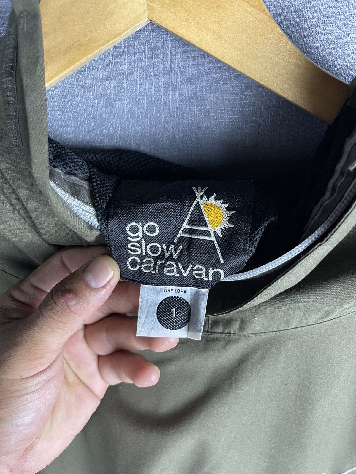 go slow caravan Vintage GO SLOW CARAVAN Mohawk Poncho Kapital Style Jacket Size US L / EU 52-54 / 3 - 11 Thumbnail