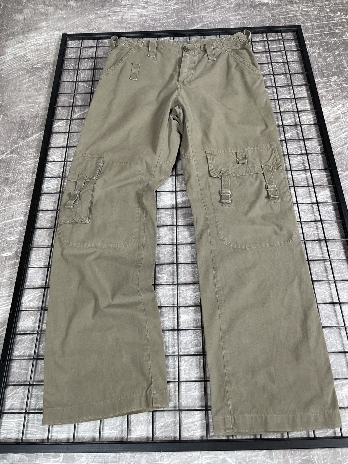 Junya Watanabe 2000s Archive Multi-pocket Pants Military GOA Japanese Style Size US 33 - 6 Thumbnail