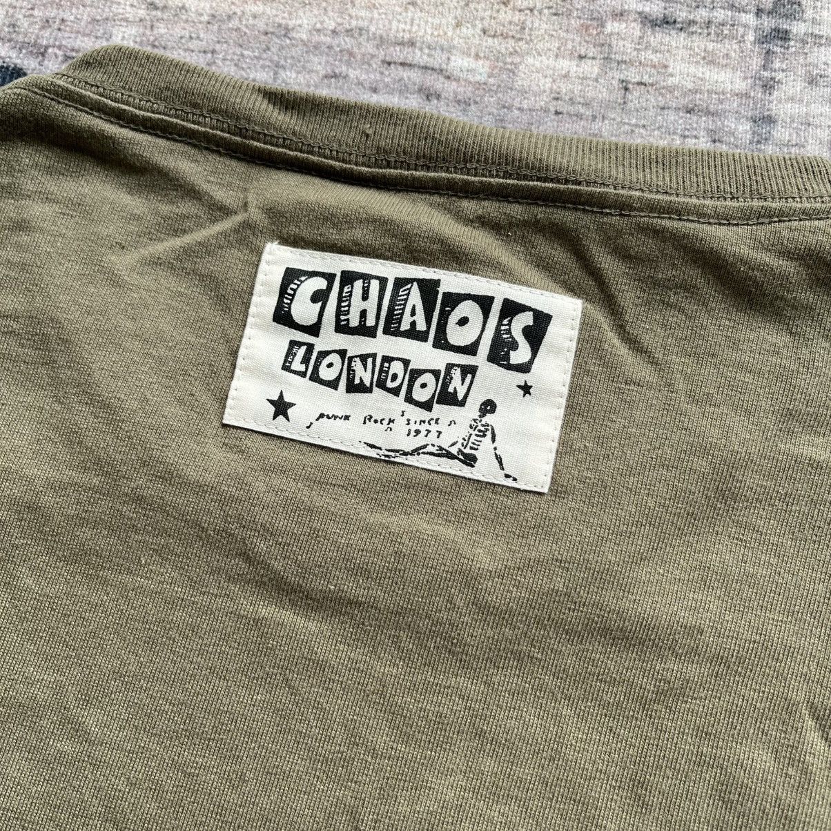 Japanese Brand 🔥Vintage Chaos London Punk Big Logo Tee Japan Size US S / EU 44-46 / 1 - 4 Thumbnail