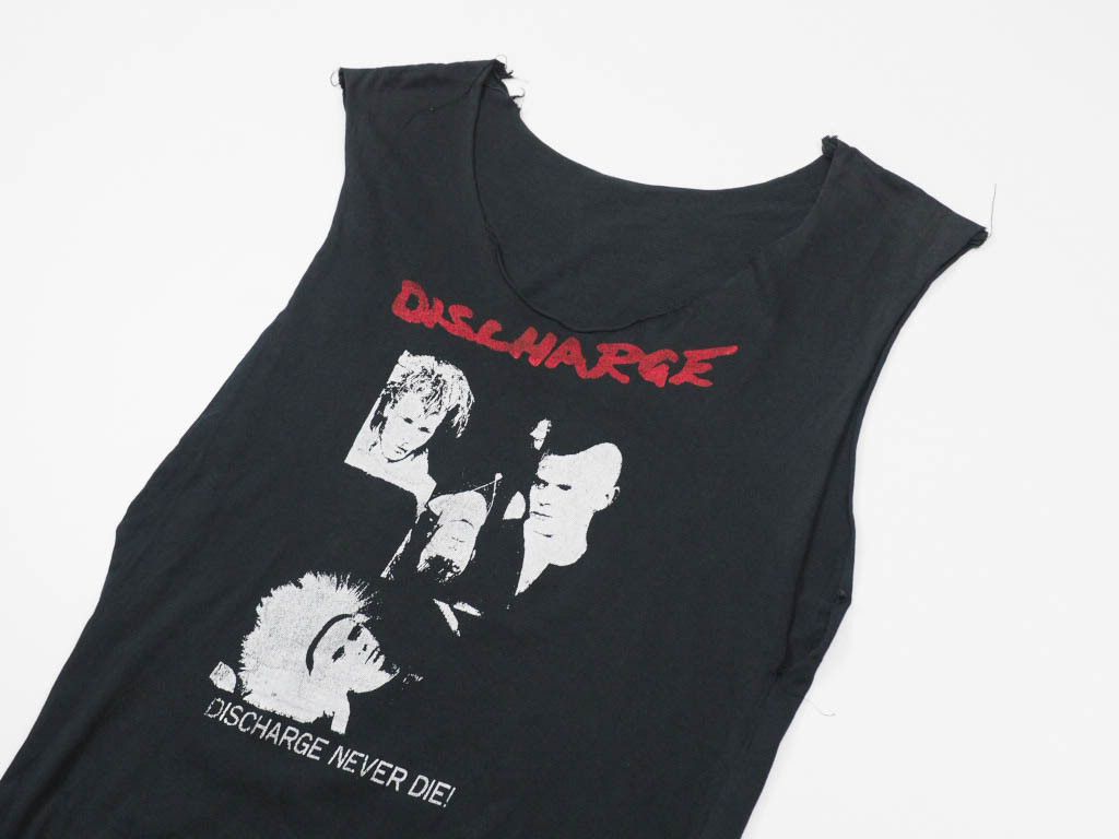 Band Tees × Vintage Discharge distressed sleeveless tee Size US M / EU 48-50 / 2 - 3 Thumbnail