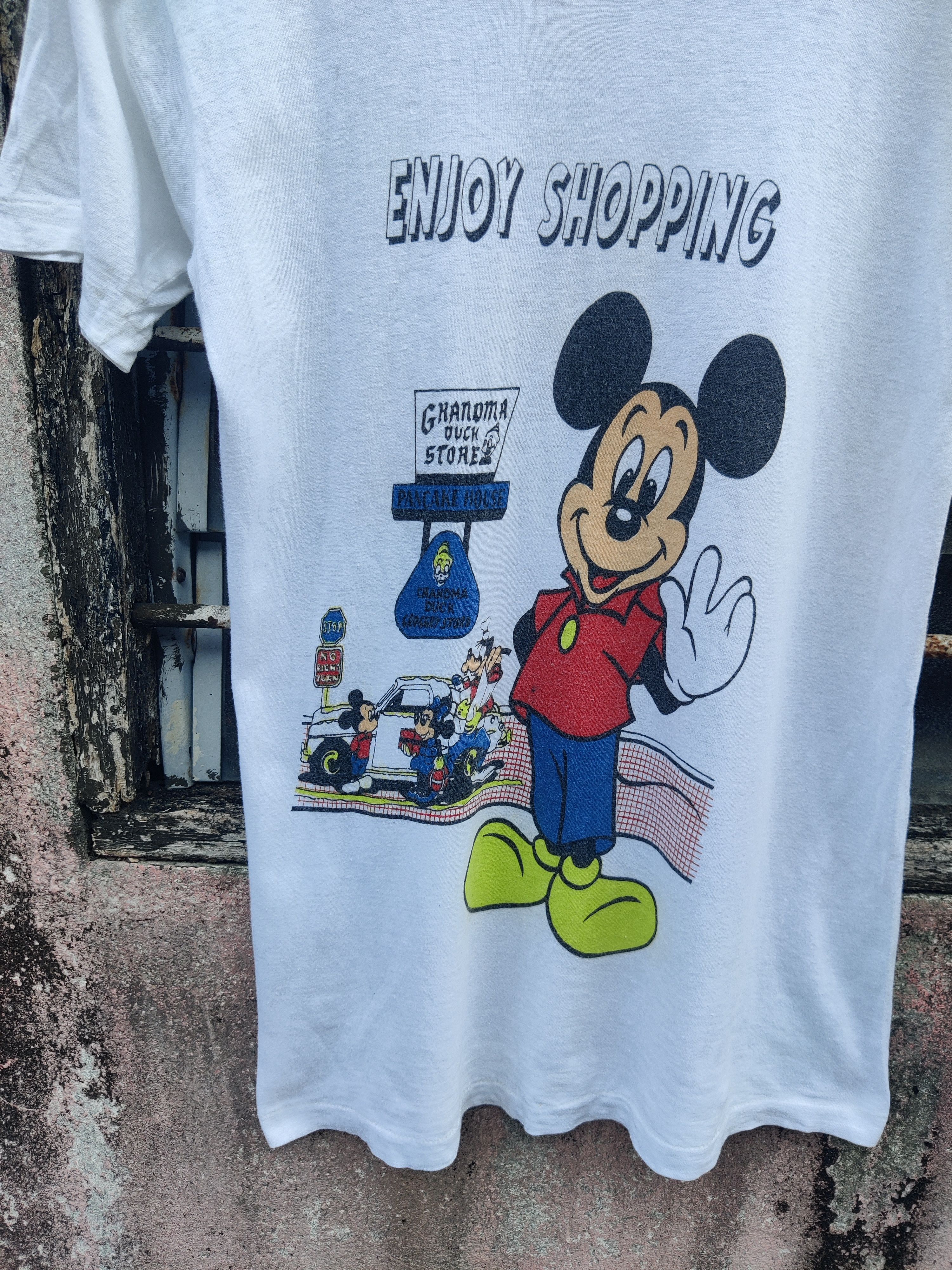 Mickey Mouse Vintage Mickey Grandma Duck Store Shirt Size US XS / EU 42 / 0 - 4 Thumbnail