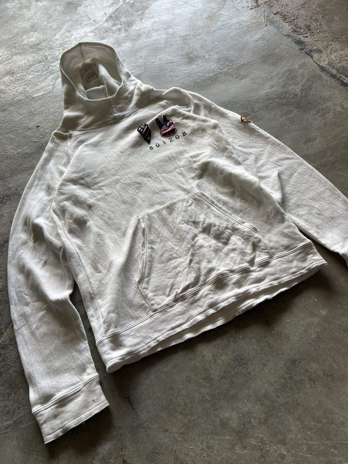 PPFM PPFM hoodie 801208 patchwork harajuku style Size US XL / EU 56 / 4 - 8 Thumbnail