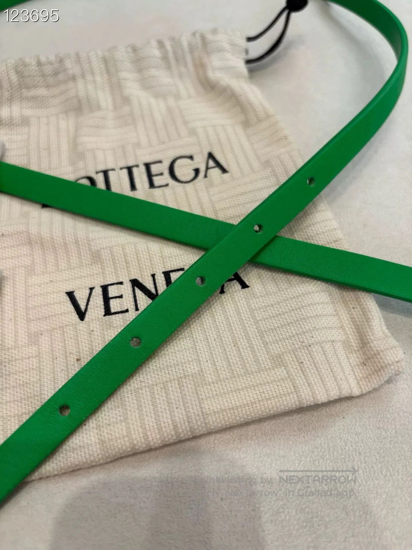 Bottega Veneta Bottega Veneta Green Triangle Buckle Belt. Size ONE SIZE - 5 Thumbnail